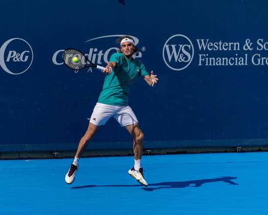 TENNIS : Tournoi de Cincinatti - 11 08 2025 Stefanos Tsitsipas, Grece, 16e de Finale, Tournoi de Cincinatti 2025  Copyright: xx