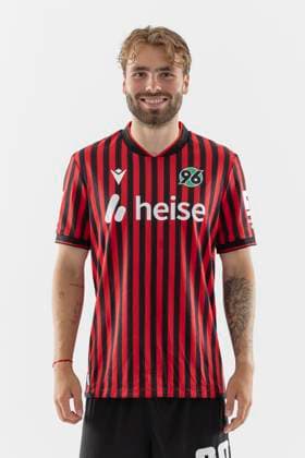 Kolja Nuno Oudenne Hannover 96 , 2 BL GER, Hannover 96 Porträttermin 2025 2026 Soccer, GER Soccer 2 BL Bundesliga 2025 2026 Porträttermin Hannover96