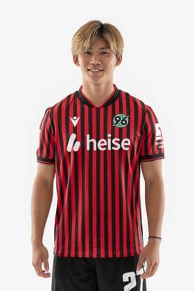 Hayate Matsuda Hannover 96 , 2 BL GER, Hannover 96 Porträttermin 2025 2026 Soccer, GER Soccer 2 BL Bundesliga 2025 2026 Porträttermin Hannover96