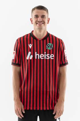 Maik Nawrocki Hannover 96 , 2 BL GER, Hannover 96 Porträttermin 2025 2026 Soccer, GER Soccer 2 BL Bundesliga 2025 2026 Porträttermin Hannover96