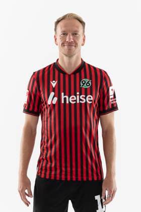 Havard Nielsen Hannover 96 , 2 BL GER, Hannover 96 Porträttermin 2025 2026 Soccer, GER Soccer 2 BL Bundesliga 2025 2026 Porträttermin Hannover96