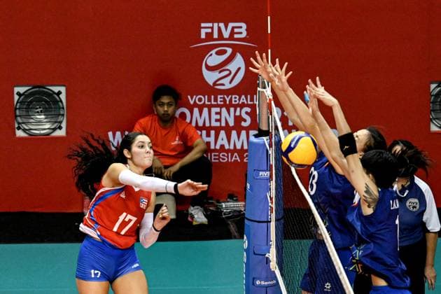 Volleyball, Women, U21 World Championship, Vietnam - Puerto Rico