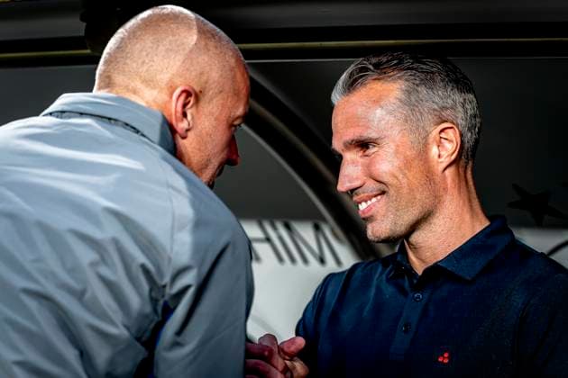 Feyenoord Rotterdam trainer Robin van Persie during the match Fenerbahce Feyenoord at the Åžükrü SaracoÄülu Spor Kompleksi for the Champions League Third qualifying round 2nd leg season 2025 2026 in ISTANBUL, Turkey on 10 august 2025, photo by Marcel van Dorst EYE4images DeFodi Images