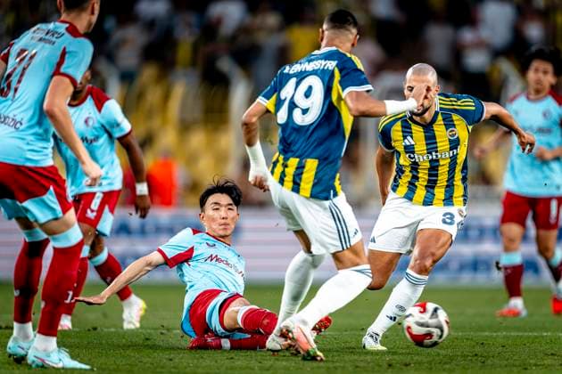 Feyenoord Rotterdam forwarder Ayase Ueda during the match Fenerbahce Feyenoord at the Åžükrü SaracoÄülu Spor Kompleksi for the Champions League Third qualifying round 2nd leg season 2025 2026 in ISTANBUL, Turkey on 10 august 2025, photo by Marcel van Dorst EYE4images DeFodi Images