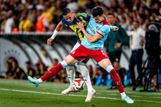 Fenerbahce SK forwarder Youssef En Nesyri, Feyenoord Rotterdam defender Anel Ahmedhodzic during the match Fenerbahce Feyenoord at the Åžükrü SaracoÄülu Spor Kompleksi for the Champions League Third qualifying round 2nd leg season 2025 2026 in ISTANBUL, Turkey on 10 august 2025, photo by Marcel van Dorst EYE4images DeFodi Images