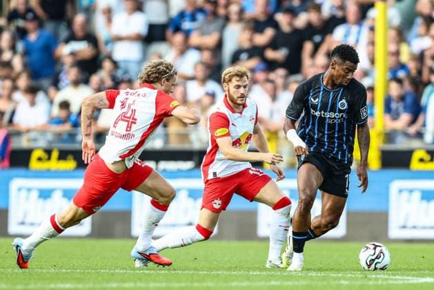 Football, CL-Quali, Club Brugge - RB Salzburg
