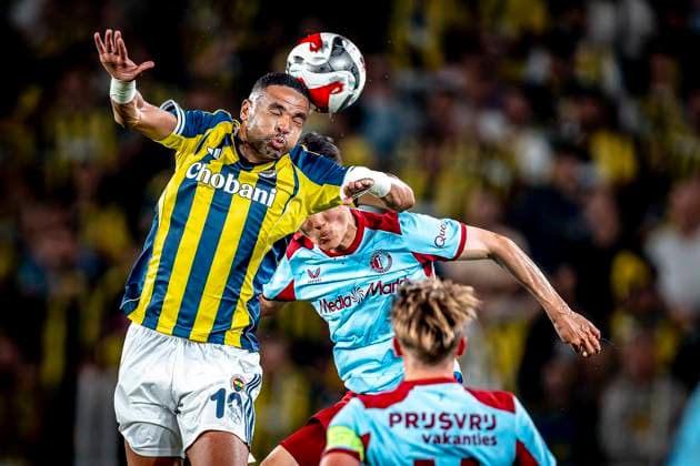 Fenerbahce SK forwarder Youssef En Nesyri during the match Fenerbahce Feyenoord at the Åžükrü SaracoÄülu Spor Kompleksi for the Champions League Third qualifying round 2nd leg season 2025 2026 in ISTANBUL, Turkey on 10 august 2025, photo by Marcel van Dorst EYE4images DeFodi Images
