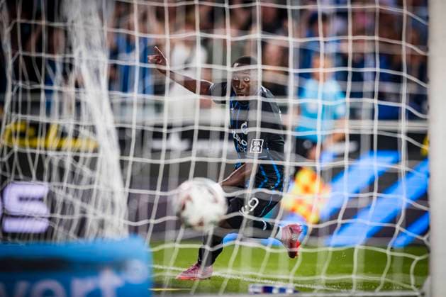 Club Brugge v Salzburg - UEFA Champions League BRUGGE, BELGIUM - AUGUST 12 : Forbs Carlos forward of Club Brugge celebrates scoring a goal during the UEFA Champions League 2025 26 third qualifying round second leg between Club Brugge and Salzburg on August 12, 2025 in Brugge, Belgium, 12 08 2025 Brugge Belgium  Copyright: xGvgx