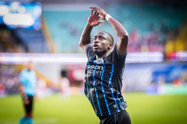 Club Brugge v Salzburg - UEFA Champions League BRUGGE, BELGIUM - AUGUST 12 : Forbs Carlos forward of Club Brugge celebrates scoring a goal during the UEFA Champions League 2025 26 third qualifying round second leg between Club Brugge and Salzburg on August 12, 2025 in Brugge, Belgium, 12 08 2025 Brugge Belgium  Copyright: xGvgx