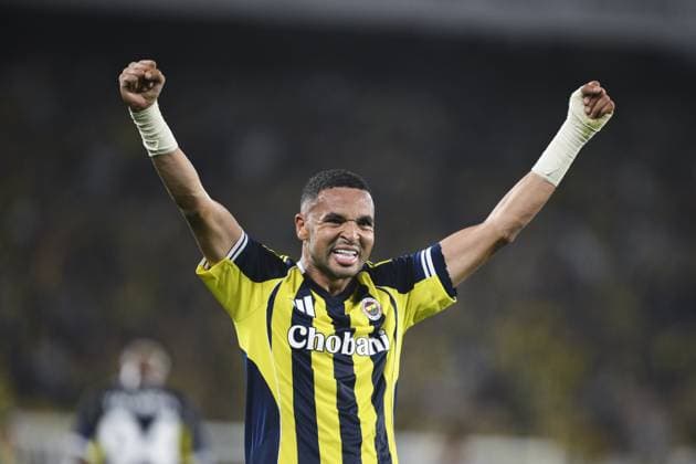 Fenerbahce v Feyenoord - UEFA Champions League ISTANBUL, TURKIYE - AUGUST 12: Youssef En-Nesyri of Fenerbahce celebrates after scoring a goal during the UEFA Champions League third qualifying round second-leg football match between Fenerbahce and Feyenoord at Chobani Stadium in Istanbul, Turkiye on August 12, 2025. Arif Hudaverdi Yaman Anadolu Istanbul Turkey. Editorial use only. Please get in touch for any other usage.  Copyright: x2025xAnadoluxArifxHudaverdixYamanx