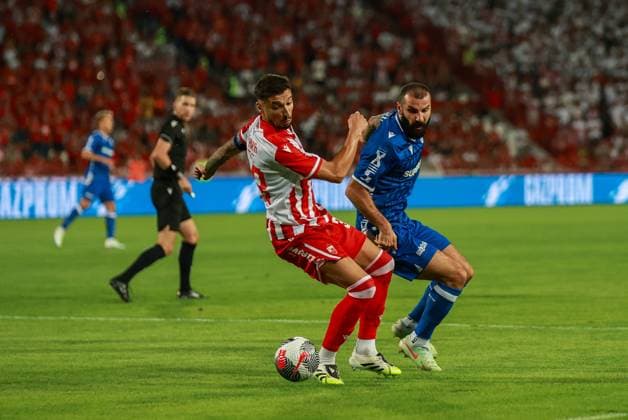 2025.08.12 Belgrad Pilka nozna Eliminacje Ligi Mistrzow UEFA Liga Mistrzow 2025 2026 Crvena zvezda - Lech Poznan N z Mikael Ishak Foto Henryk Lipinski PressFocus 2025.08.12 Belgrad Football UEFA Champions League 2025 20246 Fourth Qualifying Round Rakow Czestochowa - FC Kobenhavn Mikael Ishak Credit: Henryk Lipinski PressFocus NEWSPIX.PL --- newspix.pl 