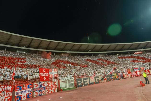 2025.08.12 Belgrad Pilka nozna Eliminacje Ligi Mistrzow UEFA Liga Mistrzow 2025 2026 Crvena zvezda - Lech Poznan N z kibice Crvena zvezda Foto Henryk Lipinski PressFocus 2025.08.12 Belgrad Football UEFA Champions League 2025 20246 Fourth Qualifying Round Rakow Czestochowa - FC Kobenhavn kibice Crvena zvezda Credit: Henryk Lipinski PressFocus NEWSPIX.PL --- newspix.pl 