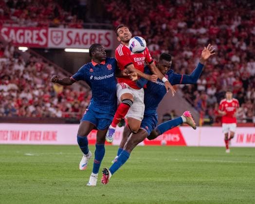 August 12, 2025, Lisboa, Lisboa, Portugal: VANGELIS PAVLIDIS from SL Benfica seen on action during the UEFA Champions League 3rd round second leg football match between SL Benfica and OGC Nice at Estadio do Lisboa e Benfica on August 12, 2025 in Lisboa, Portugal. Lisboa Portugal - ZUMAl192 20250812_zsp_l192_083 Copyright: xMiguelxLemosx