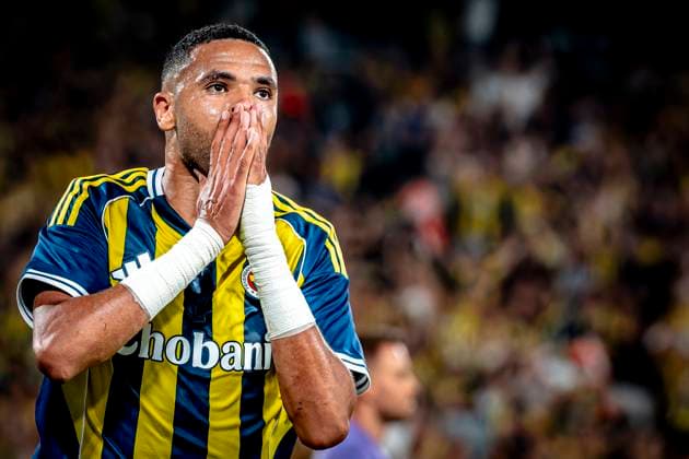 Fenerbahce SK forwarder Youssef En Nesyri during the match Fenerbahce Feyenoord at the Åžükrü SaracoÄülu Spor Kompleksi for the Champions League Third qualifying round 2nd leg season 2025 2026 in ISTANBUL, Turkey on 10 august 2025, photo by Marcel van Dorst EYE4images DeFodi Images