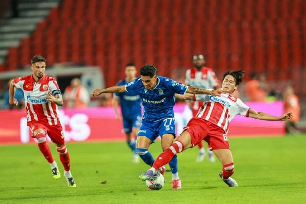 2025.08.12 Belgrad Pilka nozna Eliminacje Ligi Mistrzow UEFA Liga Mistrzow 2025 2026 Crvena zvezda - Lech Poznan N z Luis Palma Young-Woo Seol Foto Henryk Lipinski PressFocus 2025.08.12 Belgrad Football UEFA Champions League 2025 20246 Fourth Qualifying Round Rakow Czestochowa - FC Kobenhavn Luis Palma Young-Woo Seol Credit: Henryk Lipinski PressFocus NEWSPIX.PL --- newspix.pl 