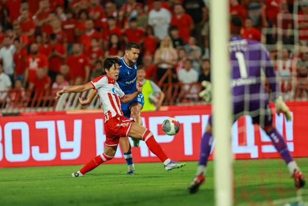 2025.08.12 Belgrad Pilka nozna Eliminacje Ligi Mistrzow UEFA Liga Mistrzow 2025 2026 Crvena zvezda - Lech Poznan N z Filip Szymczak Foto Henryk Lipinski PressFocus 2025.08.12 Belgrad Football UEFA Champions League 2025 20246 Fourth Qualifying Round Rakow Czestochowa - FC Kobenhavn Filip Szymczak Credit: Henryk Lipinski PressFocus NEWSPIX.PL --- newspix.pl 