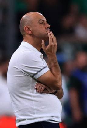 12.08.2025 Budapest Ferencvarosi TC-PFK Ludogorets Champion s League third leg qualifiers men s football Rui Mota Ludogorets coach :