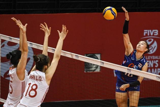 Volleyball, Women, U21 World Championship, China - Thailand
