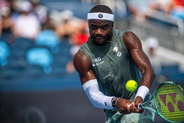 Cincinnati Open Round Of 16: Francis Tiafoe V Holger Rune Francis Tiafoe is seen during his Round of 16 match at the Cincinnati Open in Mason, Ohio, on August 13, 2025. Mason Ohio United States  Copyright: xJasonxWhitmanx originalFilename:whitman-cincinna250813_npVwS.jpg