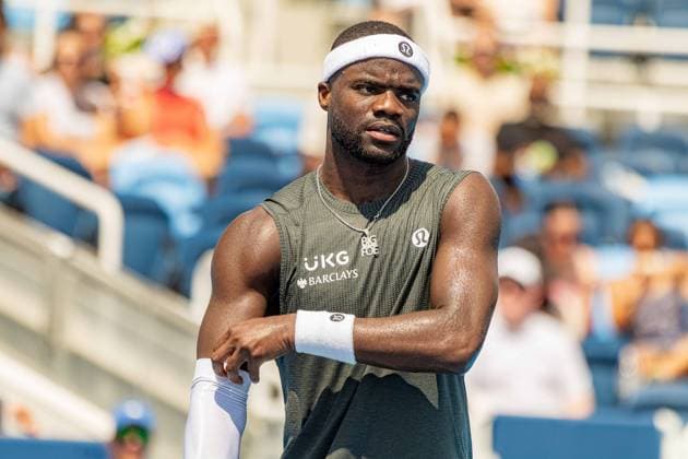 TENNIS : Tournoi de Cincinatti - 1 8 Huitieme - 13 08 2025 Frances Tiafoe, usa, Tournoi de Cincinatti 2025, 8e de Finale, abandon sur blessure  Copyright: xx