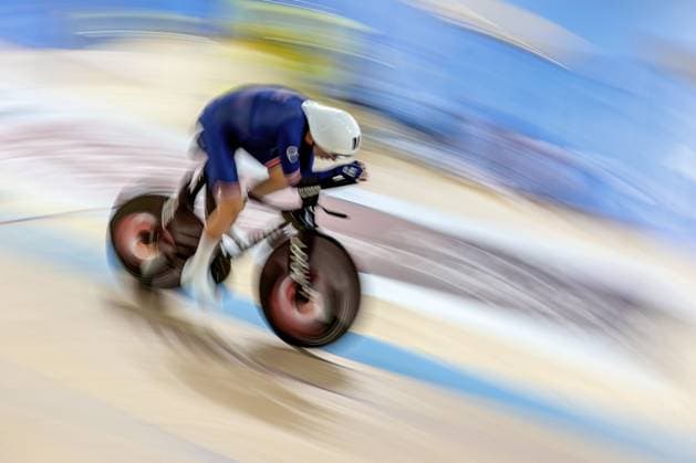 Track cycling, Rad, Radsport, Bahnrad, Bahn world record attempts in Konya KONYA, TURKIYE - AUGUST 14: British cyclist William Bjergfelt set a new world one-hour record in the C5 category by covering a distance of 51.463 kilometers during the track cycling world record attempts, organized with the application of the Union Cycliste Internationale (UCI) and British Cycling at the Konya Olympic Velodrome in Konya, Turkiye on August 14, 2025. Serhat Cetinkaya Anadolu Konya Turkey. Editorial use only. Please get in touch for any other usage.  Copyright: x2025xAnadoluxSerhatxCetinkayax