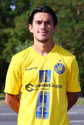 Team presentation 1 FC Lok Leipzig Regionalliga NO Eren Öztürk Oeztuerk 1 FC Lokomotive Leipzig Regionalliga Nord Ost, Porträttermin 2025 2026 , Leipzig, 13 08 2025 , For editorial use only Only editorial use