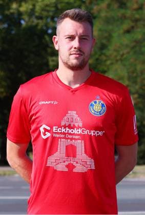 Team presentation 1 FC Lok Leipzig Regionalliga NO Goalkeeper Andreas Naumann 1 FC Lokomotive Leipzig Regionalliga Nord Ost, Porträttermin 2025 2026 , Leipzig, 13 08 2025 , For editorial use only Only editorial use