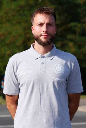 Team presentation 1 FC Lok Leipzig Regionalliga NO Physiotherapist Lukas Vilda 1 FC Lokomotive Leipzig Regionalliga Nord Ost, Porträttermin 2025 2026 , Leipzig, 13 08 2025 , For editorial use only Only editorial use