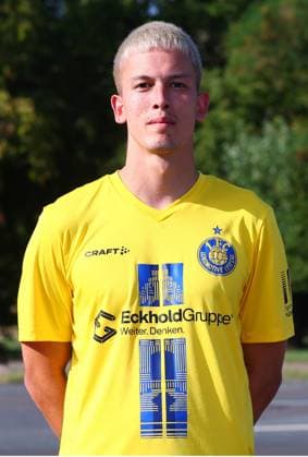Team presentation 1 FC Lok Leipzig Regionalliga NO Pasqual Verkamp 1 FC Lokomotive Leipzig Regionalliga Nord Ost, Porträttermin 2025 2026 , Leipzig, 13 08 2025 , For editorial use only Only editorial use
