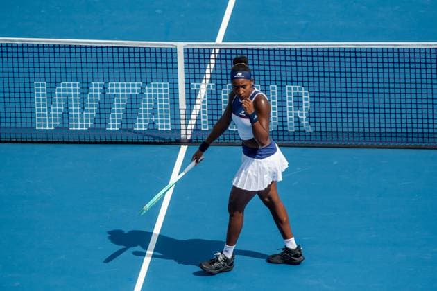 Cincinnati Open Fourth Round: Coco Gauff V Lucia Bronzetti Coco Gauff is seen during her fourth-round match at the Cincinnati Open in Mason, Ohio, on August 14, 2025. Mason Ohio United States  Copyright: xJasonxWhitmanx originalFilename:whitman-cincinna250814_nptHB.jpg