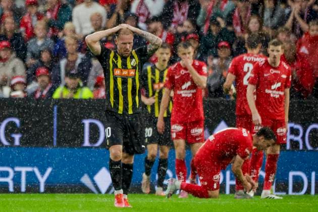 UEFA Europa Leauge Qualification 2025 SK Brann BK Häcken Bergen 20250814 Häckens Mikkel Rygaard during the UEFA Europa Leauge qualifier between SK Brann and BK Häcken at Brann Stadium Photo Paul S Amundsen NTB Bergen Norway EDITORIAL USE ONLY RESTRICTED USE FOR BETTING COMPANIES  Copyright: xPaulxS.xAmundsenx xNTBx