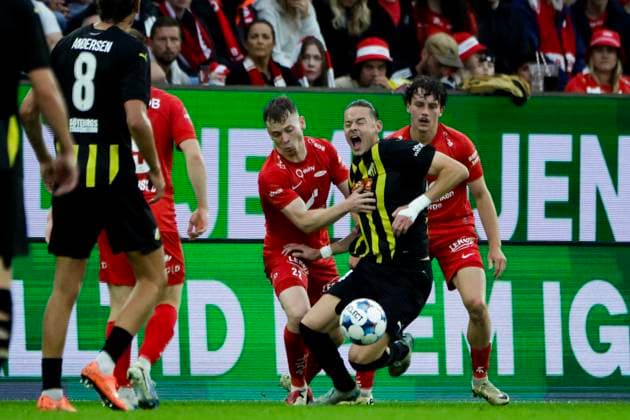 UEFA Europa Leauge Qualification 2025 SK Brann BK Häcken Bergen 20250814 UEFA Europa Leauge qualifier between SK Brann and BK Häcken at Brann Stadium Photo Paul S Amundsen NTB Bergen Norway EDITORIAL USE ONLY RESTRICTED USE FOR BETTING COMPANIES  Copyright: xPaulxS.xAmundsenx xNTBx