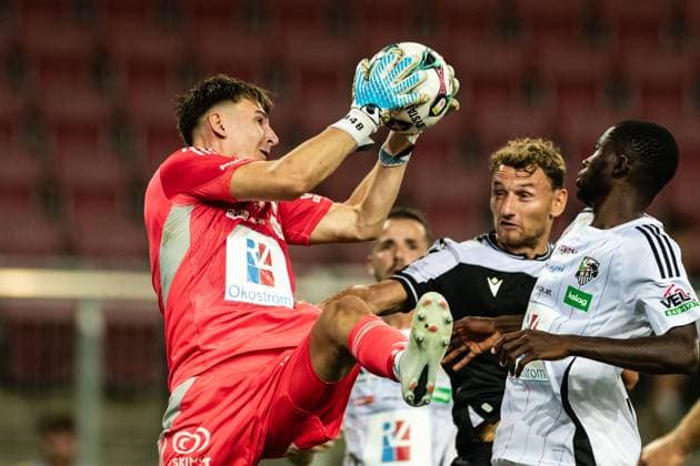 SOCCER - UEFA EL, WAC vs PAOK KLAGENFURT,AUSTRIA,14.AUG.25 - SOCCER - UEFA Europa League, qualification, Wolfsberger AC vs PAOK Thessaloniki. Image shows Nikolas Polster (WAC).  GEPAxpictures xMatthiasxTrinkl