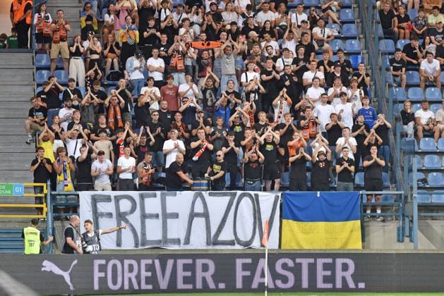 2025.08.14 Krakow Pilka nozna , UEFA Liga Europy sezon 2025 26 Szachtar Donieck - Panathinaikos Ateny N z Kibice Szachtara Foto Krzysztof Porebski PressFocus 2025.08.14 Krakow Football , UEFA Europa League , 2025 2026 season FC Shakhtar Donetsk - Panathinaikos AO Kibice Szachtara Credit: Krzysztof Porebski PressFocus NEWSPIX.PL --- newspix.pl 