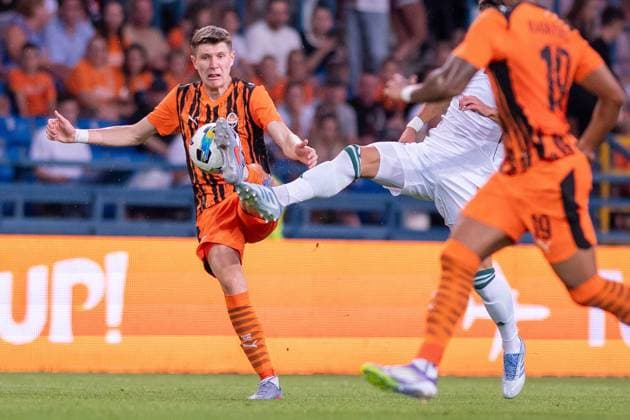 2025.08.14 Krakow pilka nozna - 3.runda kwalifikacyjna UEFA Liga Europy sezon 2025 2026 2024 2025 Szachtar Donieck - Panathinaikos FC Ateny N z Valeriy Bondar Foto Gleb Soboliev PressFocus 2025.08.14 Krakow Football - third qualification round UEFA Europa League 2025 2026 season Shakhtar Donieck - Panathinaikos FC Athens Valeriy Bondar Credit: Gleb Soboliev PressFocus NEWSPIX.PL --- newspix.pl 
