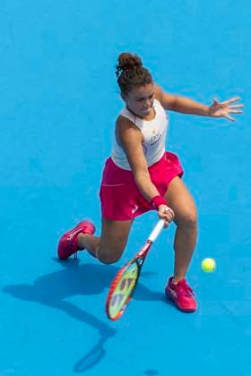August 14, 2025, Mason, Ohio, USA: Mason, Ohio; Cincinnati Open Tennis Tournament - 2025 08 14 - Jasmine Paolini plays a ball against opponent Barbora Krejcikova. - ZUMAPress Mason USA - ZUMAn24_ 20250814_zaf_n24_096 Copyright: xWallyxNellx