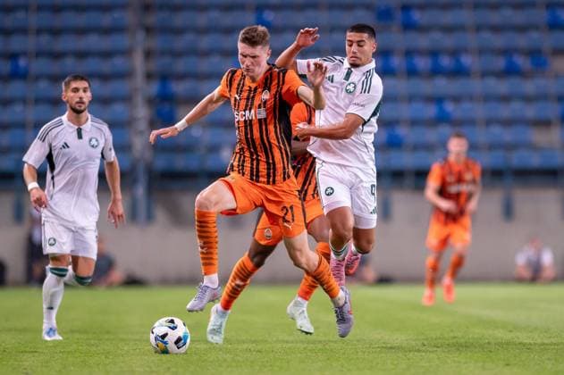 2025.08.14 Krakow pilka nozna - 3.runda kwalifikacyjna UEFA Liga Europy sezon 2025 2026 2024 2025 Szachtar Donieck - Panathinaikos FC Ateny N z Artem Bondarenko Foto Gleb Soboliev PressFocus 2025.08.14 Krakow Football - third qualification round UEFA Europa League 2025 2026 season Shakhtar Donieck - Panathinaikos FC Athens Artem Bondarenko Credit: Gleb Soboliev PressFocus NEWSPIX.PL --- newspix.pl   imago images 0830576399
