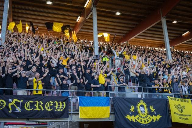 20250814 Kuopio, Finland. UEFA Europa League qualifier round 3 match KuPS vs RFS. Photo by Niklas Pehkonen All Over Press  1.05546451