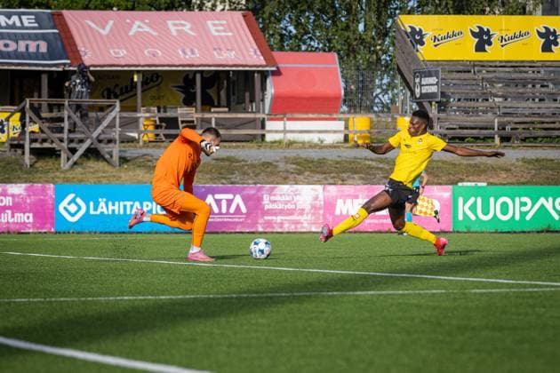 20250814 Kuopio, Finland. UEFA Europa League qualifier round 3 match KuPS vs RFS. Photo by Niklas Pehkonen All Over Press  1.05546412