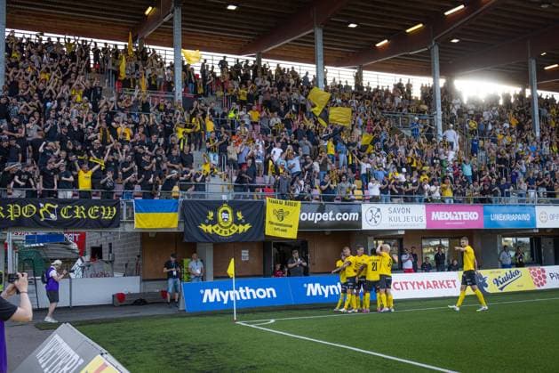 20250814 Kuopio, Finland. UEFA Europa League qualifier round 3 match KuPS vs RFS. Photo by Niklas Pehkonen All Over Press  1.05546418