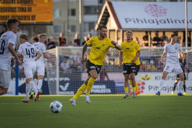 20250814 Kuopio, Finland. UEFA Europa League qualifier round 3 match KuPS vs RFS. Photo by Niklas Pehkonen All Over Press  1.05546462