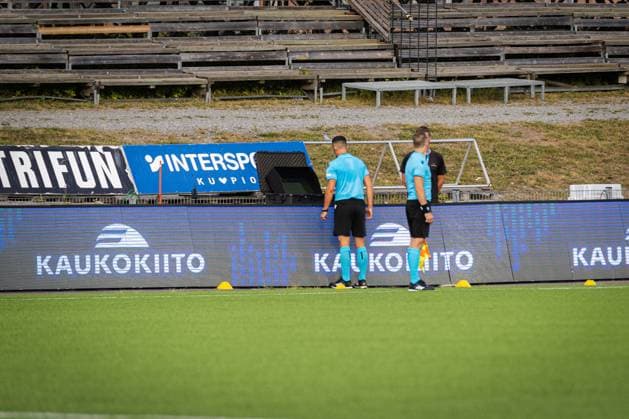20250814 Kuopio, Finland. UEFA Europa League qualifier round 3 match KuPS vs RFS. Photo by Niklas Pehkonen All Over Press  1.05546411