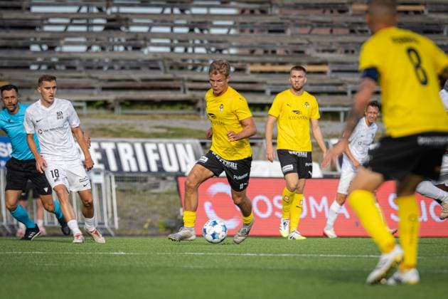 20250814 Kuopio, Finland. UEFA Europa League qualifier round 3 match KuPS vs RFS. Photo by Niklas Pehkonen All Over Press  1.05546407
