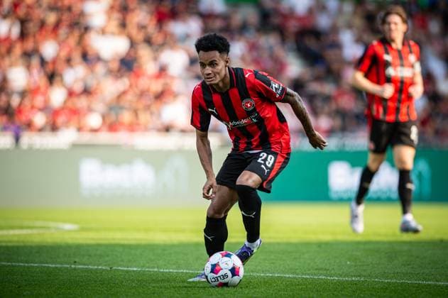 FC Midtjylland v Fredrikstad, UEFA Europa League qualification, Herning, Denmark Herning, Denmark. 14th, August 2025. Paulinho (29) of FC Midtjylland seen during the UEFA Europa League qualification match between FC Midtjylland and Fredrikstad at MCH Arena in Herning. Denmark, Herning  Copyright: xGonzalesxPhoto MortenxKjaerx