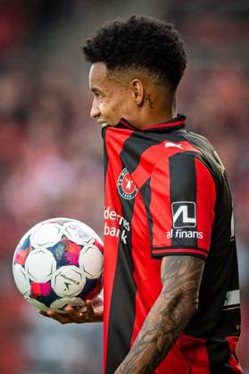 FC Midtjylland v Fredrikstad, UEFA Europa League qualification, Herning, Denmark Herning, Denmark. 14th, August 2025. Paulinho (29) of FC Midtjylland seen during the UEFA Europa League qualification match between FC Midtjylland and Fredrikstad at MCH Arena in Herning. Denmark, Herning  Copyright: xGonzalesxPhoto MortenxKjaerx