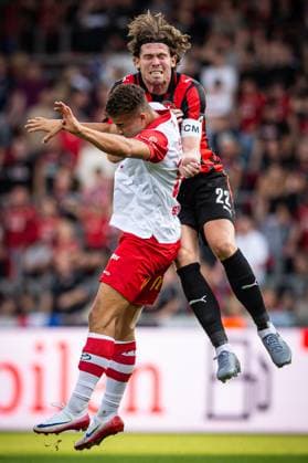 FC Midtjylland v Fredrikstad, UEFA Europa League qualification, Herning, Denmark Herning, Denmark. 14th, August 2025. Mads Bech Sorensen (22) of FC Midtjylland seen during the UEFA Europa League qualification match between FC Midtjylland and Fredrikstad at MCH Arena in Herning. Denmark, Herning  Copyright: xGonzalesxPhoto MortenxKjaerx