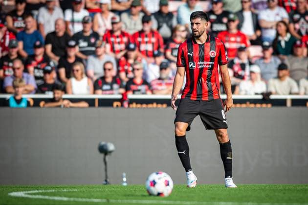FC Midtjylland v Fredrikstad, UEFA Europa League qualification, Herning, Denmark Herning, Denmark. 14th, August 2025. Martin Erlic (6) of FC Midtjylland seen during the UEFA Europa League qualification match between FC Midtjylland and Fredrikstad at MCH Arena in Herning. Denmark, Herning  Copyright: xGonzalesxPhoto MortenxKjaerx