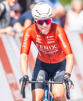 August 15, 2025, Villars-Sur-Ollon, Vaud, Switzerland: Villars-sur-Ollon Switzerland, 08 15 2025: ALENA AMIALIUSIK of Team FENIX-DECEUNINCK is in action during Tour de Romandie women 2025. Tour de Romandie women 2025. The first stage of the Tour de Romandie, which is a time trial between Huemoz and Villars-sur-Ollon and is part of the UCI Wonen s World Tour. Villars-Sur-Ollon Switzerland - ZUMAd206 20250815_zip_d206_009 Copyright: xEricxDubostx