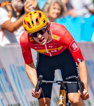 August 15, 2025, Villars-Sur-Ollon, Vaud, Switzerland: Villars-sur-Ollon Switzerland, 08 15 2025: NINA BUIJSMAN of TEAM VISMA LEASE A BIKE is in action during Tour de Romandie women 2025. Tour de Romandie women 2025. The first stage of the Tour de Romandie, which is a time trial between Huemoz and Villars-sur-Ollon and is part of the UCI Wonen s World Tour. Villars-Sur-Ollon Switzerland - ZUMAd206 20250815_zip_d206_017 Copyright: xEricxDubostx