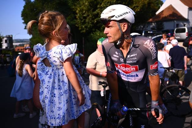 Circuit Franco Belge 2025 Cycling Race MONT-DE-L ENCLUS, BELGIUM - AUGUST 15 : Rickaert Jonas (BEL) of Alpecin-Deceuninck after the race during the 84 edition of Circuit Franco Belge an UCI ProSeries 1.Pro one day cycling road race for Men Elite of 206.7 km with start in Tournai and finish in Mont-de-L enclus on August 15, 2025 in Mont-de-L enclus, Belgium, 15 08 2025 ( Motordriver Guy De Vuyst - Mont-de-L enclus Belgium  Copyright: xGvgx